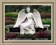 Angel Headstone 008