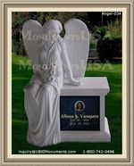 Angel Headstone 034