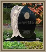 Angel Headstone 040