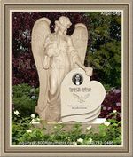 Angel Headstone 046