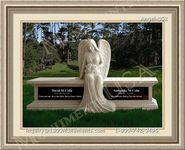 Angel Headstone 052