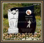 Angel Headstone 061