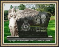 Angel Headstone 077