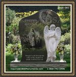 Angel Headstone 085