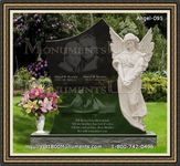 Angel Headstone 095