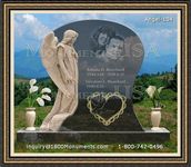 Angel Headstone 104