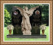 Angel Headstone 124