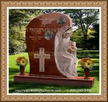 Angel Headstone 128