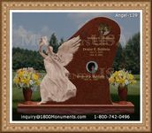 Angel Headstone 129