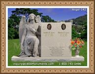 Angel Headstone 142