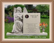 Angel Headstone 143