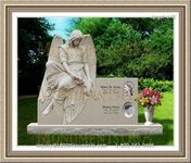 Angel Headstone 146