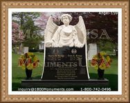 Angel Headstone 159