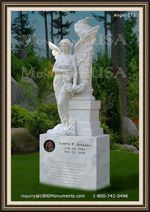 Angel Headstone 175