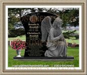 Angel Headstone 196