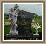 Angel Headstone 236